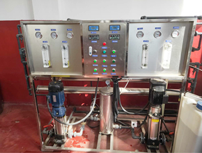 遼寧省朝陽市某生物制藥廠安裝雙極反滲透水處理設備